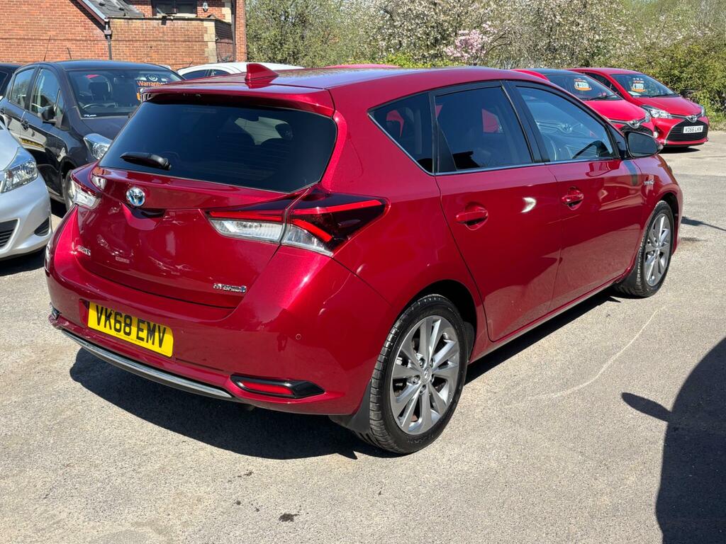 Toyota Auris 1.8 Vvt-h Excel Cvt Euro 6 Ss VK68EMV Red #6