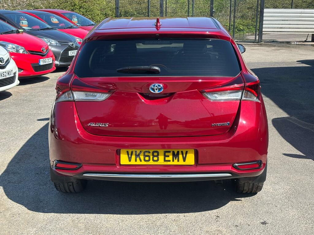 Toyota Auris 1.8 Vvt-h Excel Cvt Euro 6 Ss VK68EMV Red #5