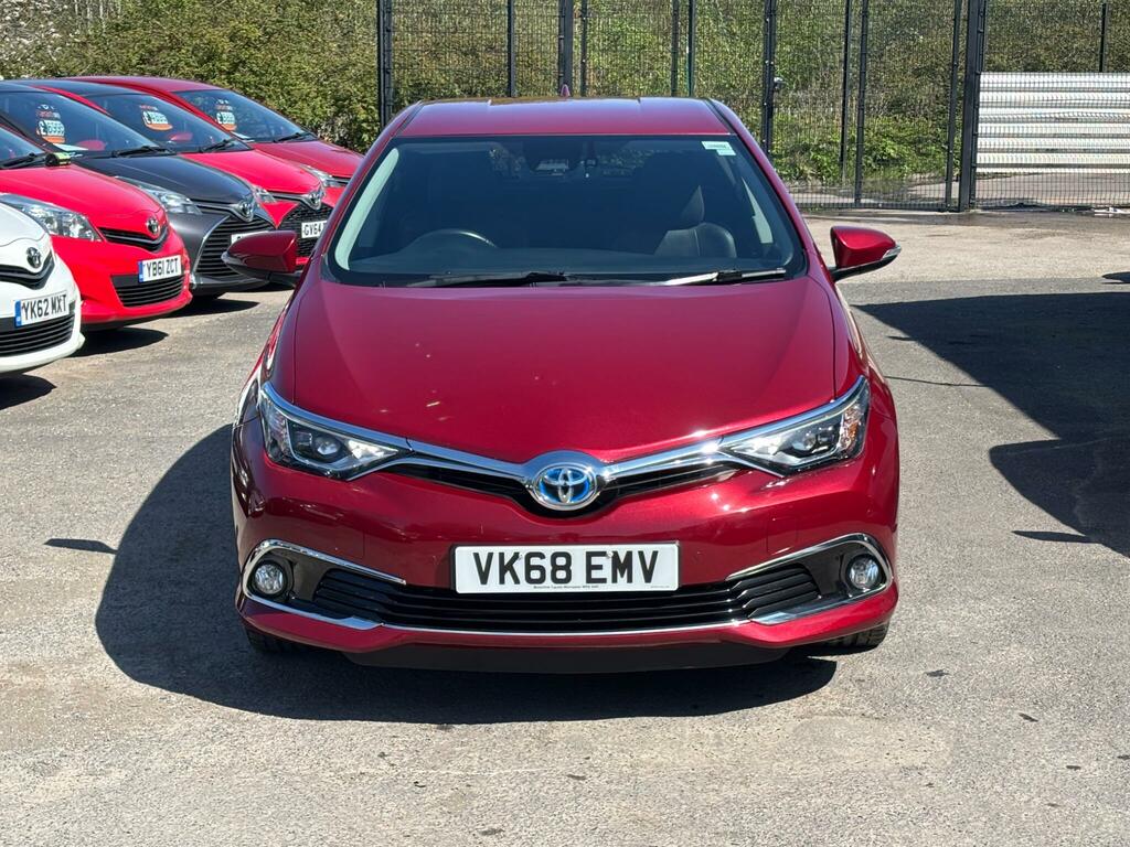 Toyota Auris 1.8 Vvt-h Excel Cvt Euro 6 Ss VK68EMV Red #2