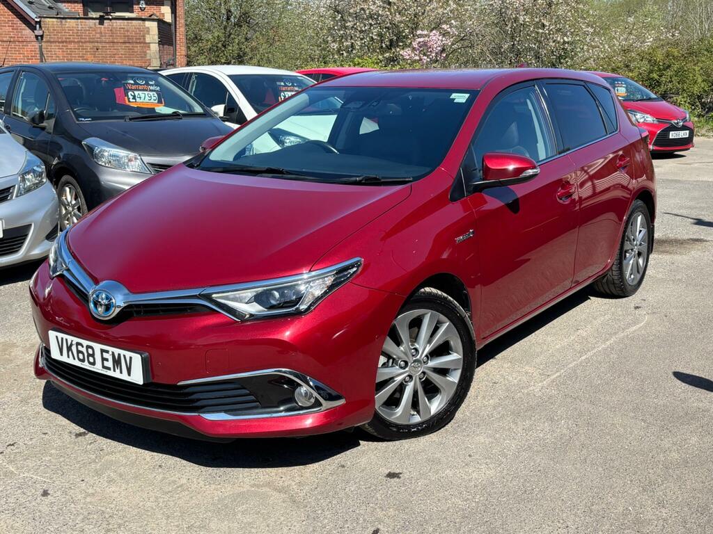 Toyota Auris 1.8 Vvt-h Excel Cvt Euro 6 Ss VK68EMV Red #3