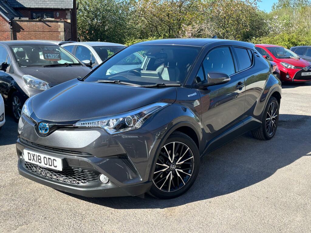 Toyota C-Hr 1.8 Vvt-h Excel Cvt Euro 6 Ss DX18ODC Grey #3