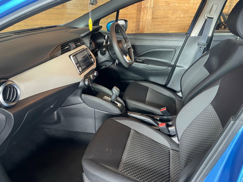 Nissan Micra 1.0 Ig-t Acenta Hatchback Xtron Euro 6 VK71GFX Blue #4