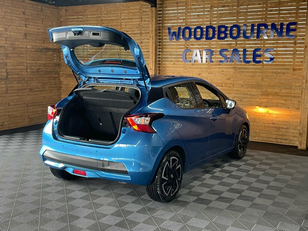Nissan Micra 1.0 Ig-t Acenta Hatchback Xtron Euro 6 VK71GFX Blue #2