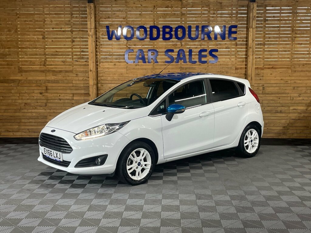 Ford Fiesta 1.0T Ecoboost Zetec White Edition Hatchback Pe EY66LXJ White #2