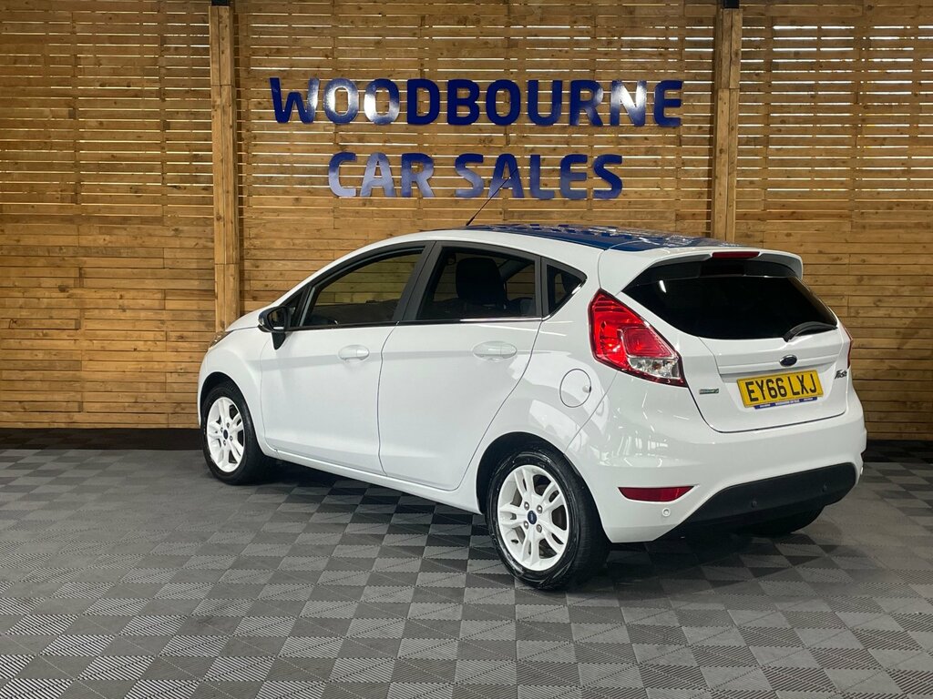 Ford Fiesta 1.0T Ecoboost Zetec White Edition Hatchback Pe EY66LXJ White #3