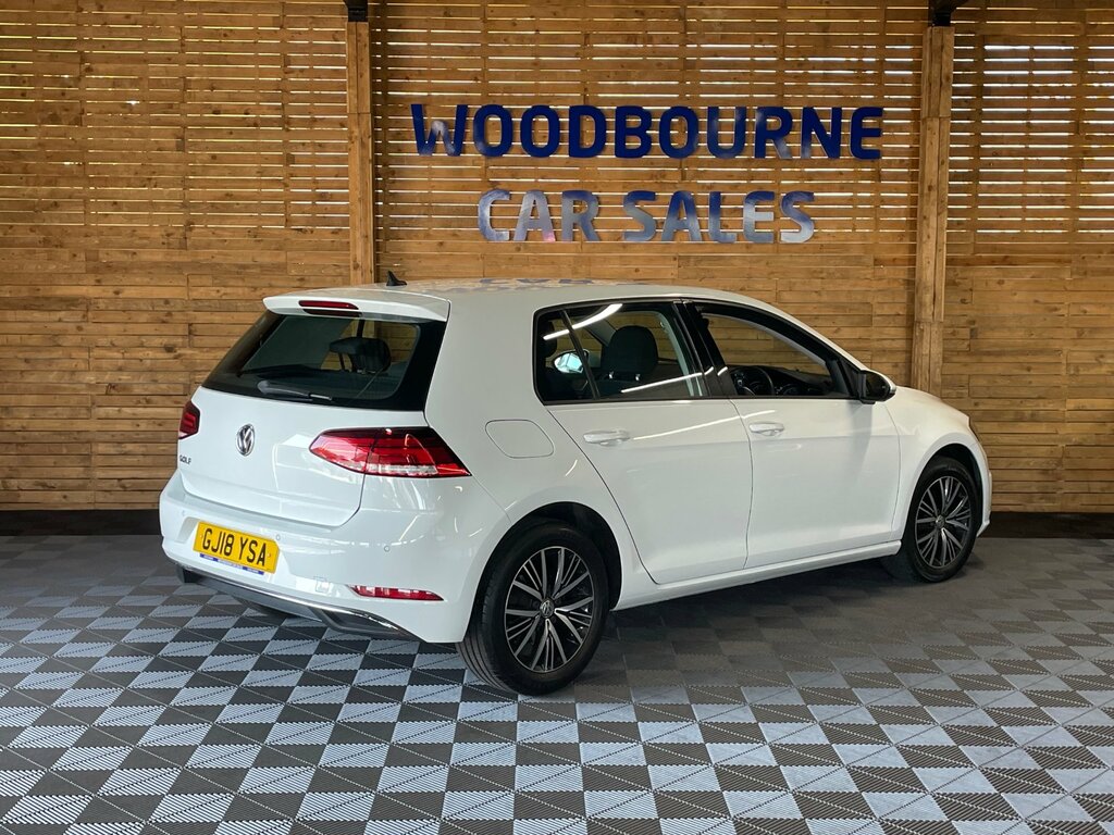 Volkswagen Golf 1.4 Tsi Se Hatchback Dsg Euro 6 Ss GJ18YSA White #3