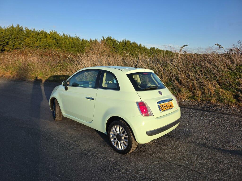 Fiat 500 1.2 Lounge Euro 6 Ss EF64CXL Green #5