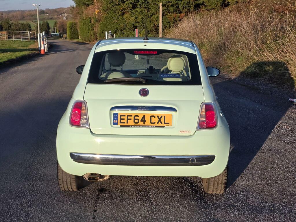 Fiat 500 1.2 Lounge Euro 6 Ss EF64CXL Green #6