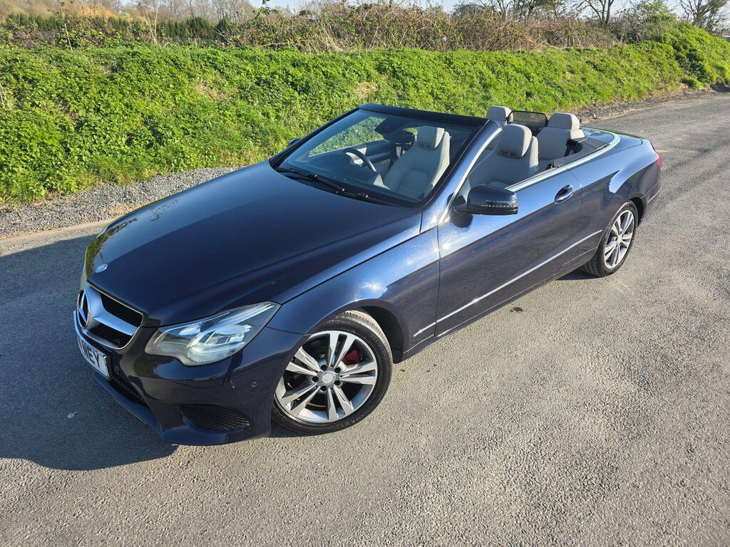 Mercedes-Benz E Class 2.1 E220 Cdi Se Cabriolet G-tronic Euro 5 Ss 2 BG14NEY Blue #4