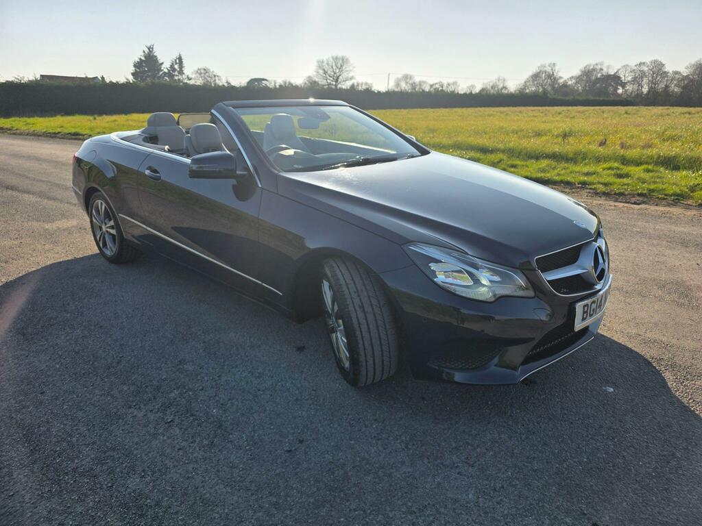 Mercedes-Benz E Class 2.1 E220 Cdi Se Cabriolet G-tronic Euro 5 Ss 2 BG14NEY Blue #2