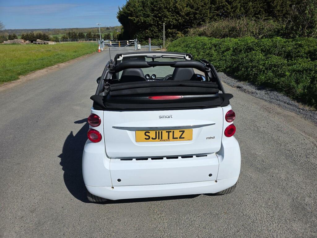 Smart Fortwo Cabrio 1.0 Mhd Passion Cabriolet Softtouch Euro 5 Ss 2 White #6
