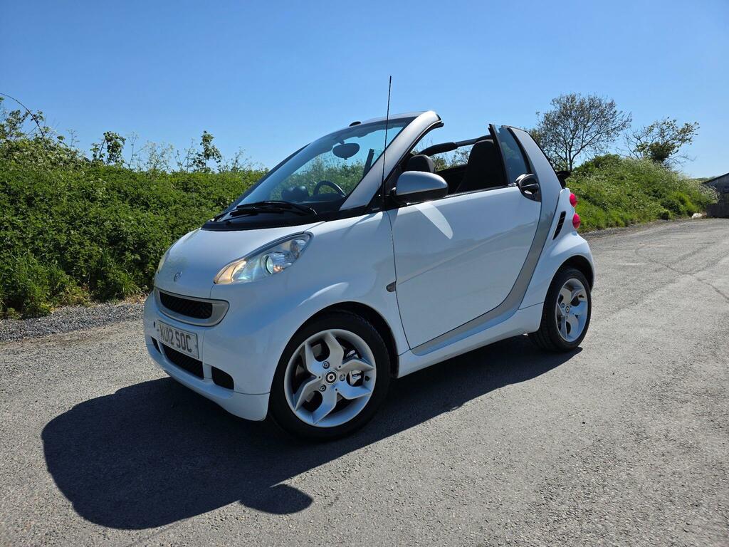 Smart Fortwo Cabrio 1.0 Mhd Passion Cabriolet Softtouch Euro 5 Ss 2 White #2