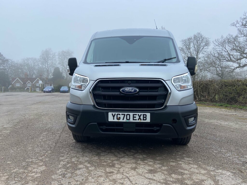 Ford Transit Custom 2.0 350 Ecoblue Trend Panel Van YG70EXB Silver #4