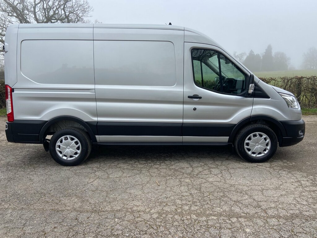Ford Transit Custom 2.0 350 Ecoblue Trend Panel Van YG70EXB Silver #2