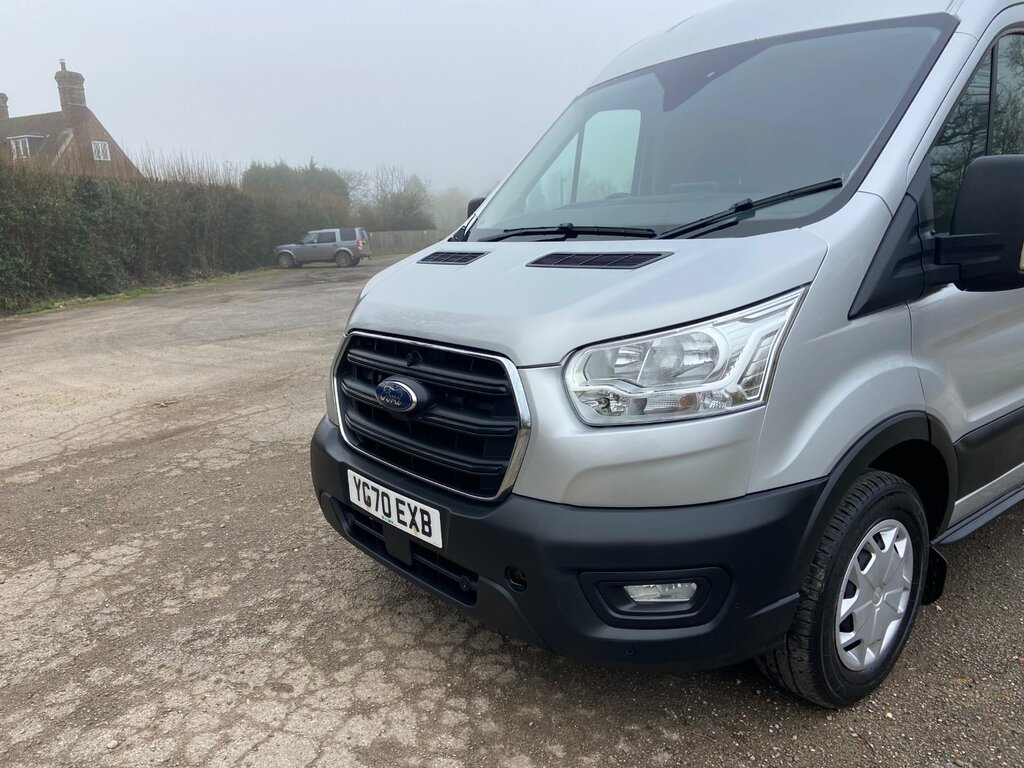 Ford Transit Custom 2.0 350 Ecoblue Trend Panel Van YG70EXB Silver #5