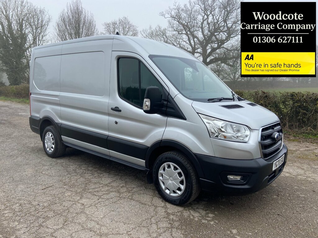 Ford Transit Custom 2.0 350 Ecoblue Trend Panel Van Silver