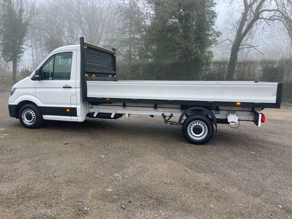 Volkswagen Crafter 2.0 Tdi Cr35 Startline Dropside Fwd GU69VYV White #5