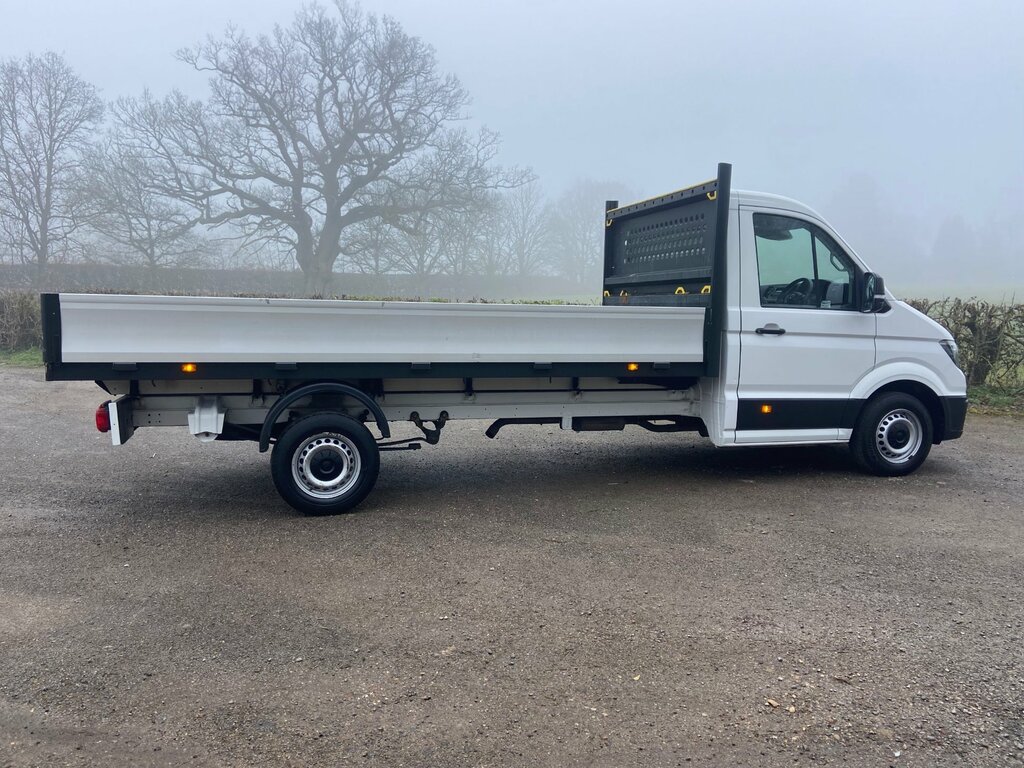 Volkswagen Crafter 2.0 Tdi Cr35 Startline Dropside Fwd GU69VYV White #3