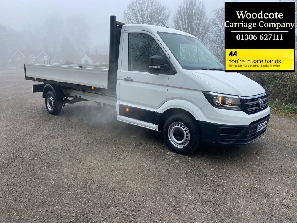 Volkswagen Crafter 2.0 Tdi Cr35 Startline Dropside Fwd White