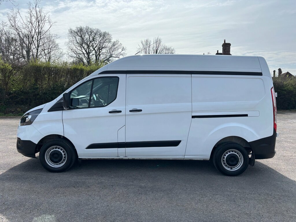 Ford Transit Custom 2.0 300 Ecoblue Panel Van L2 H2 ET68LZP White #6