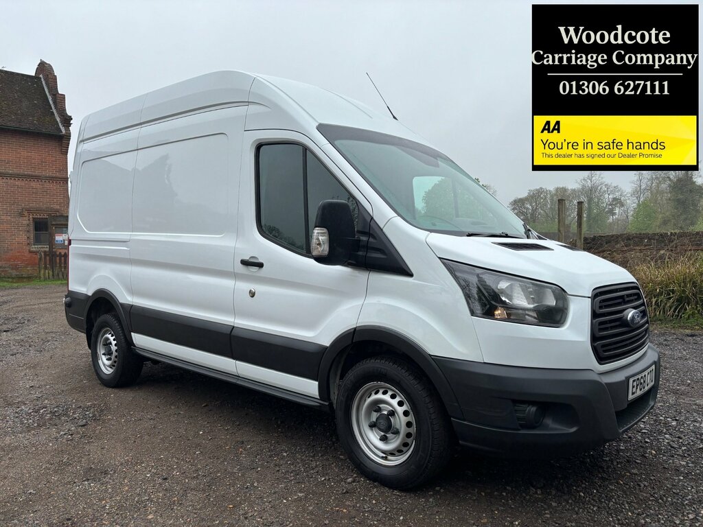 Ford Transit Custom 2.0 350 Ecoblue Panel Van Fwd L2 White