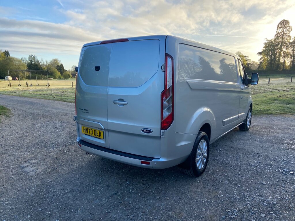 Ford Transit Custom 2.0 300 Ecoblue Limited Panel Van Manua HN73DLK Silver #3