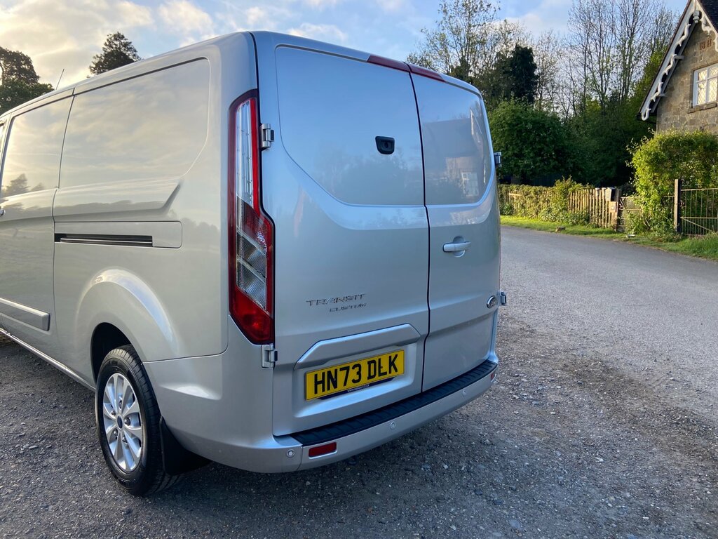 Ford Transit Custom 2.0 300 Ecoblue Limited Panel Van Manua HN73DLK Silver #5