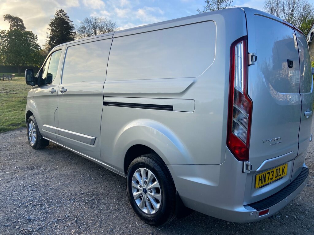 Ford Transit Custom 2.0 300 Ecoblue Limited Panel Van Manua HN73DLK Silver #6