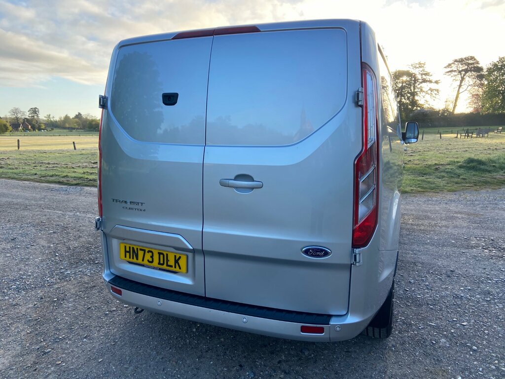 Ford Transit Custom 2.0 300 Ecoblue Limited Panel Van Manua HN73DLK Silver #2