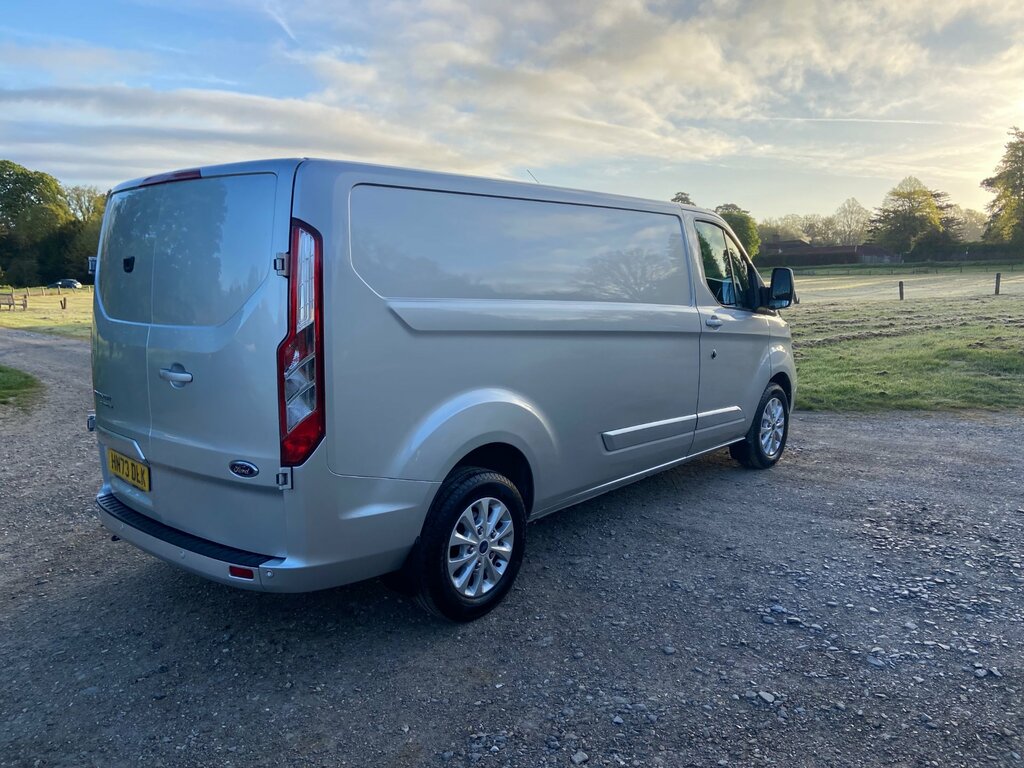 Ford Transit Custom 2.0 300 Ecoblue Limited Panel Van Manua HN73DLK Silver #4