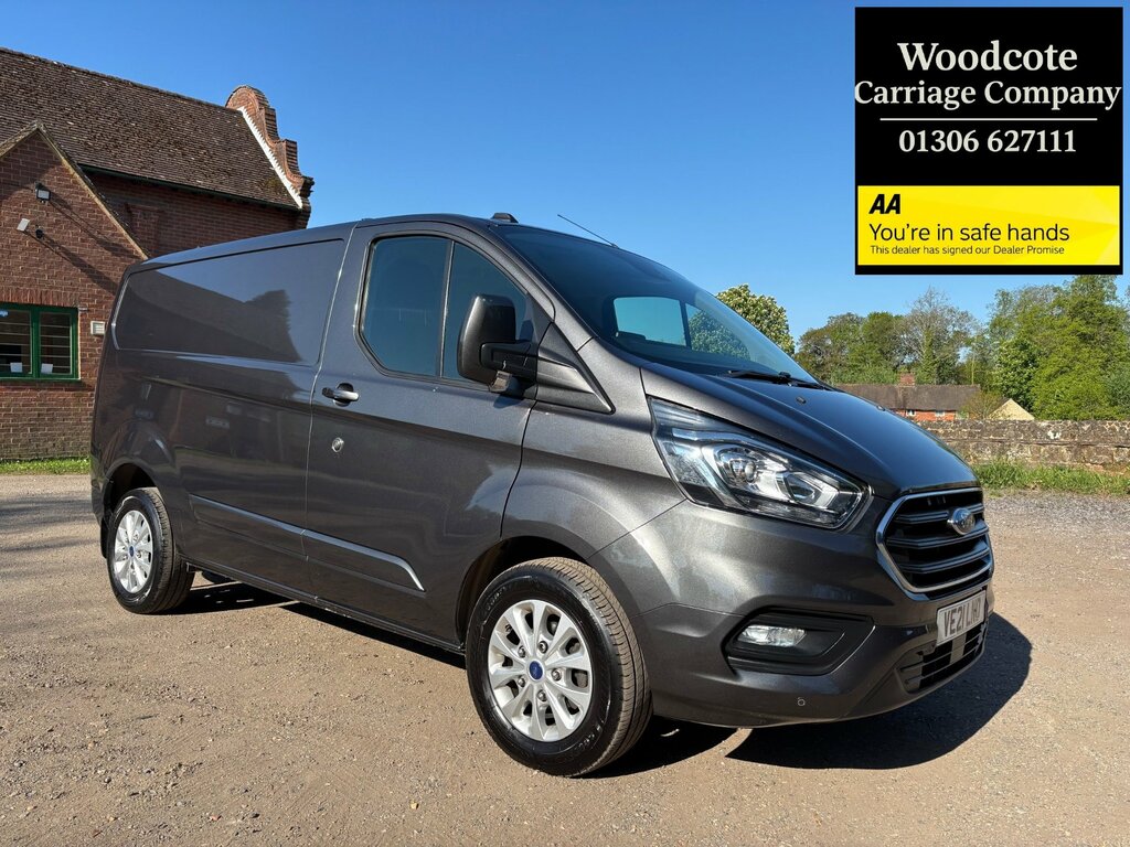 Ford Transit Custom 2.0 280 Ecoblue Limited Panel Van Manua Grey