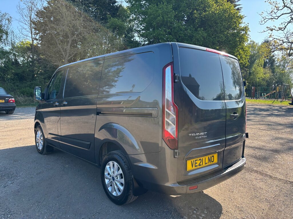 Ford Transit Custom 2.0 280 Ecoblue Limited Panel Van Manua VE21LNO Grey #5