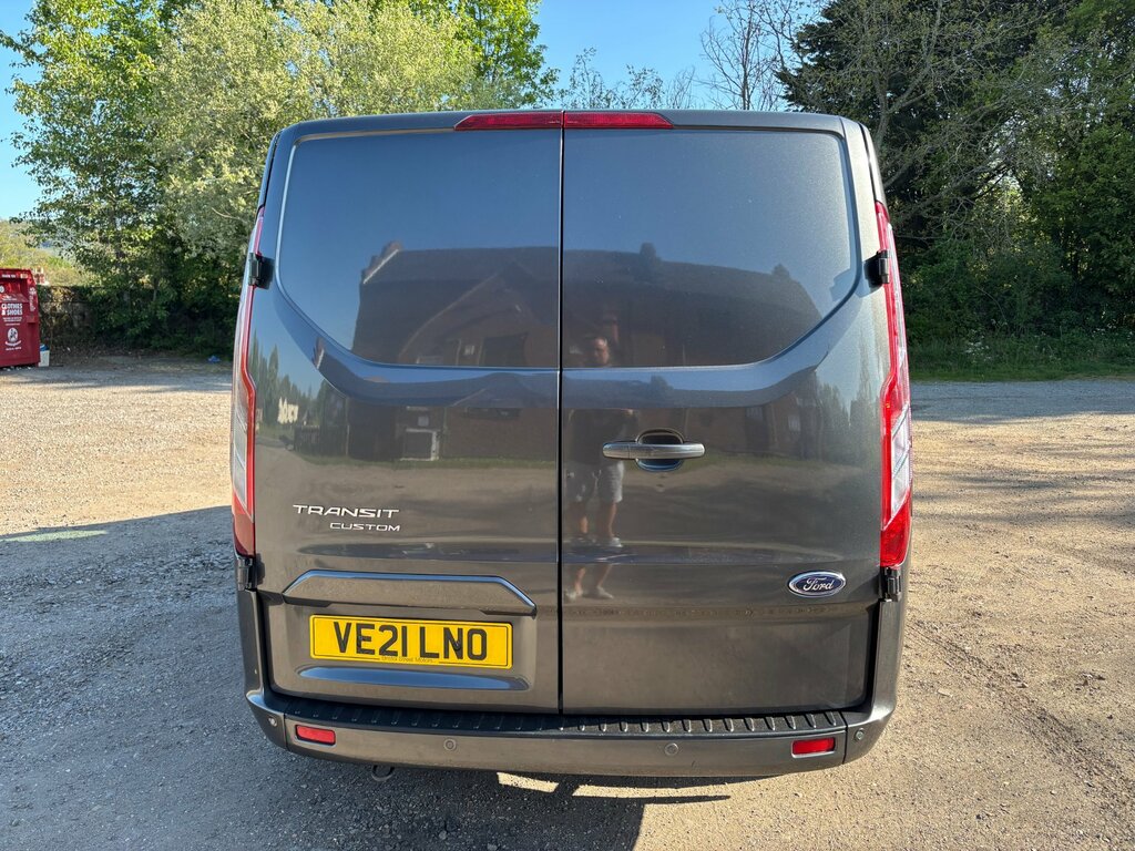 Ford Transit Custom 2.0 280 Ecoblue Limited Panel Van Manua VE21LNO Grey #4