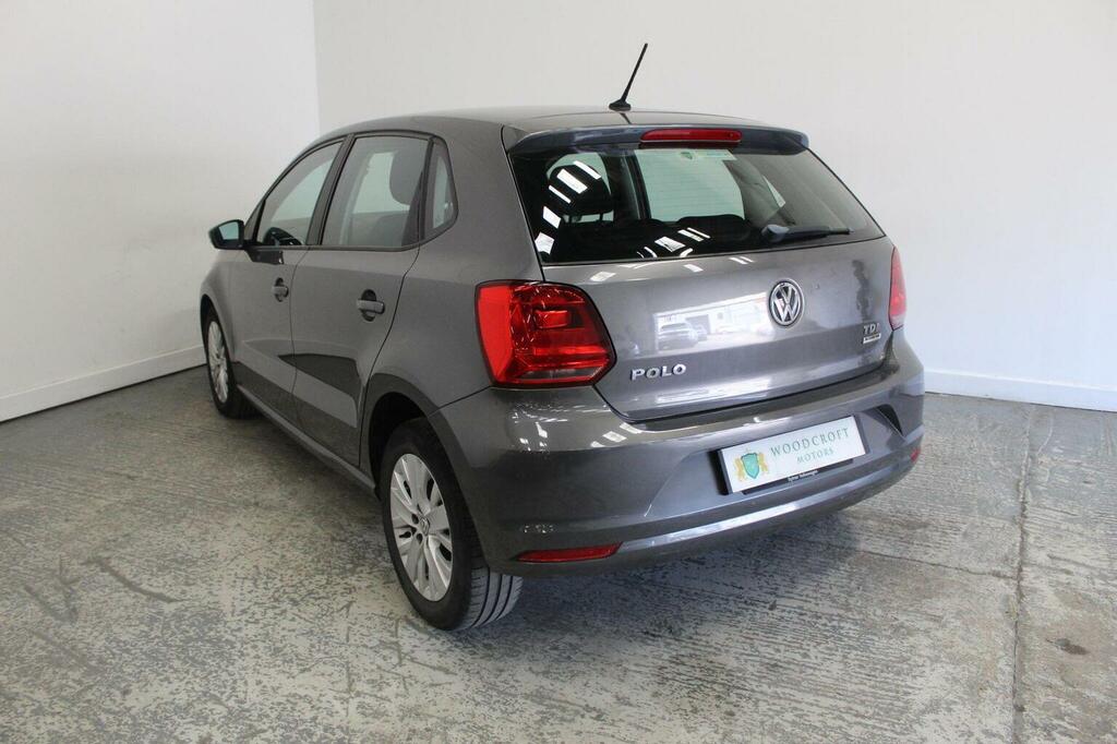 Volkswagen Polo Hatchback 1.4 Tdi Bluemotion Tech Se Euro 6 Ss Grey #5
