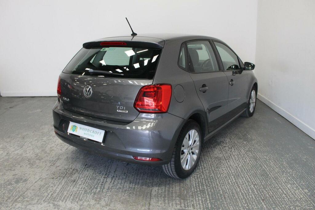 Volkswagen Polo Hatchback 1.4 Tdi Bluemotion Tech Se Euro 6 Ss Grey #6