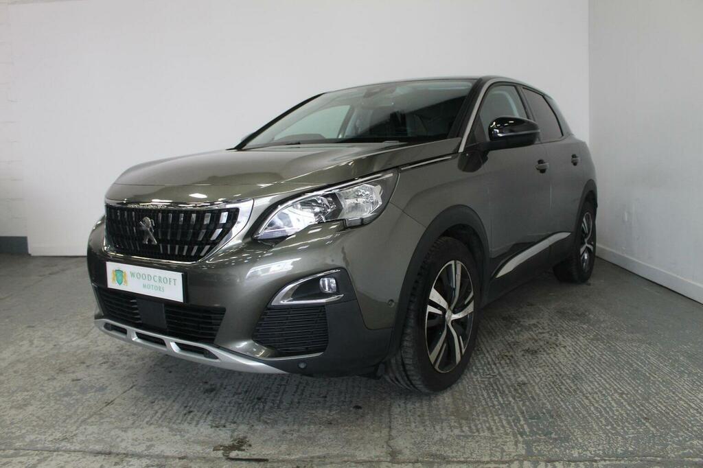 Peugeot 3008 Suv 1.2 Puretech Allure Euro 6 Ss 201767 SJ67FUW Grey #2