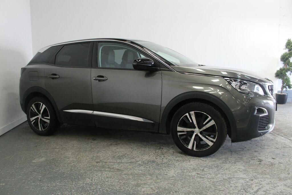 Peugeot 3008 Suv 1.2 Puretech Allure Euro 6 Ss 201767 SJ67FUW Grey #3