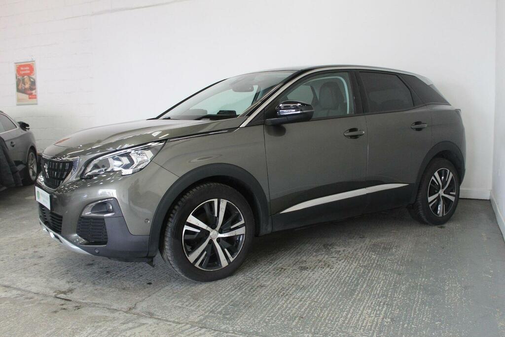 Peugeot 3008 Suv 1.2 Puretech Allure Euro 6 Ss 201767 SJ67FUW Grey #4
