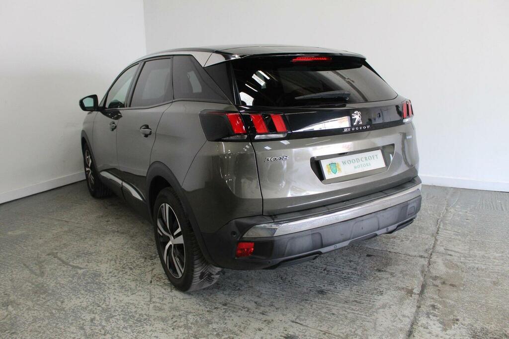 Peugeot 3008 Suv 1.2 Puretech Allure Euro 6 Ss 201767 SJ67FUW Grey #5