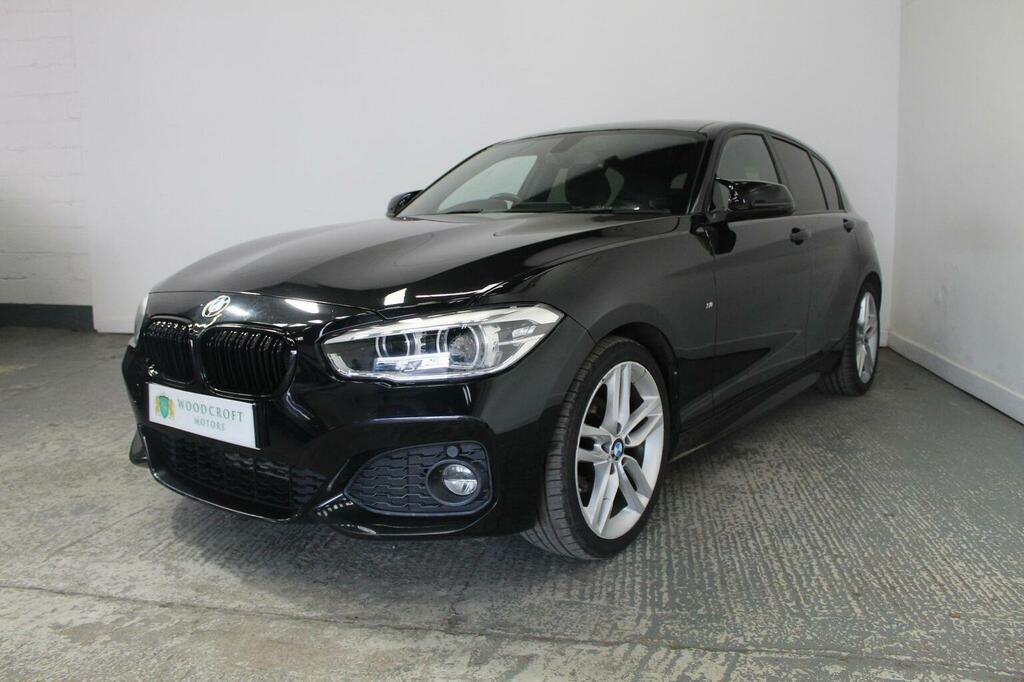 BMW 1 Series Hatchback 1.5 116D M Sport Euro 6 Ss GJ66MBU Black #2