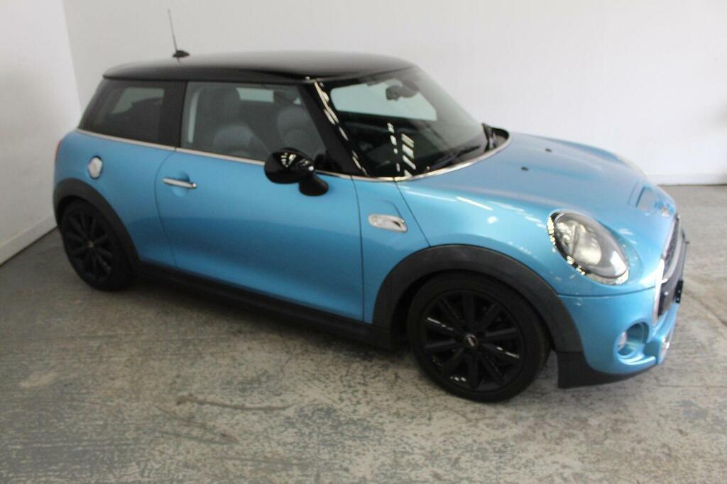 Mini Hatch Hatchback 2.0 Cooper S Euro 6 Ss 2015 WO15BYH Blue #3