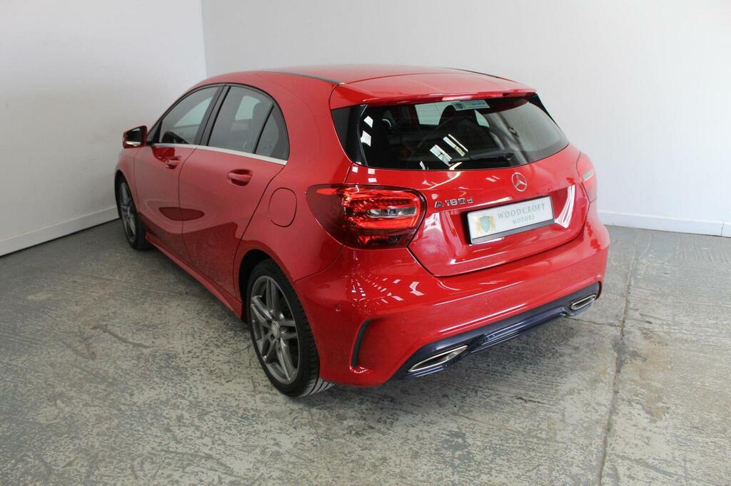 Mercedes-Benz A Class Hatchback 1.5 A180d Amg Line Executive Euro 6 S WN67UCO Red #5