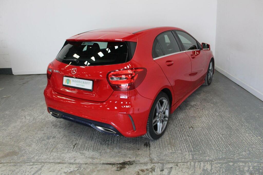 Mercedes-Benz A Class Hatchback 1.5 A180d Amg Line Executive Euro 6 S WN67UCO Red #6