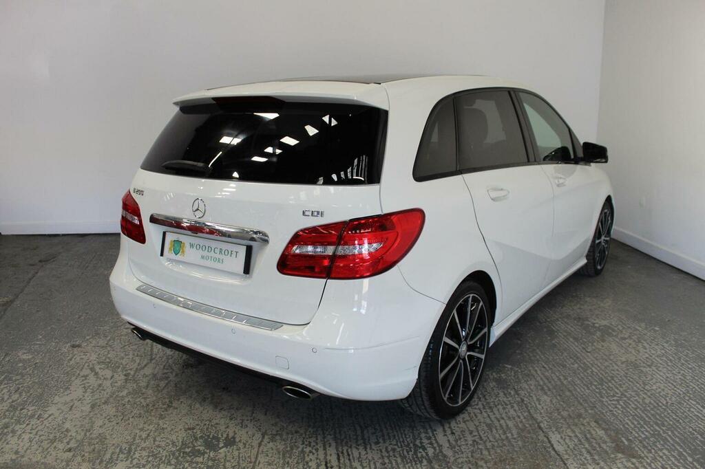 Mercedes-Benz B Class Mpv 1.8 B200 Cdi Sport 7G-dct Euro 5 Ss 20 White #6