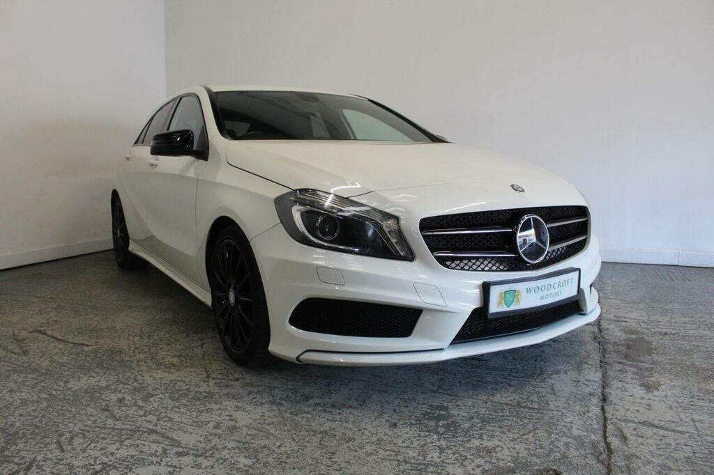 Mercedes-Benz A Class Hatchback 1.6 A200 Amg Sport Euro 6 Ss 201 White