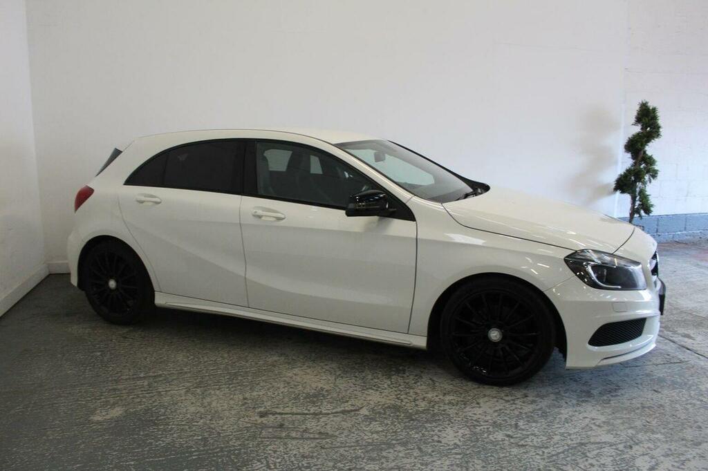 Mercedes-Benz A Class Hatchback 1.6 A200 Amg Sport Euro 6 Ss 201 AK63LKZ White #3