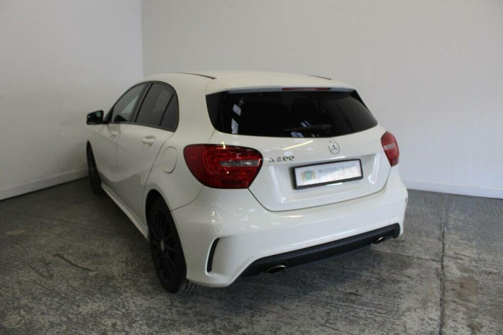Mercedes-Benz A Class Hatchback 1.6 A200 Amg Sport Euro 6 Ss 201 AK63LKZ White #5