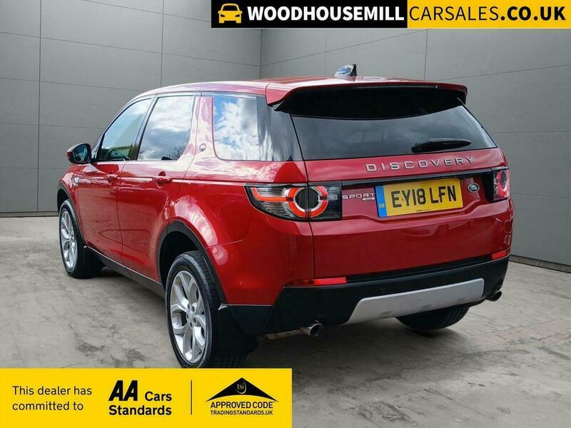 Land Rover Discovery Sport 2.0 Td4 Hse 4Wd EY18LFN Red #4