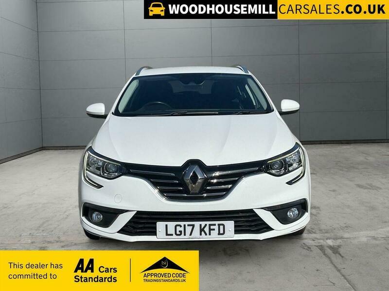 Renault Megane 1.5 Dci Dynamique Nav White #2