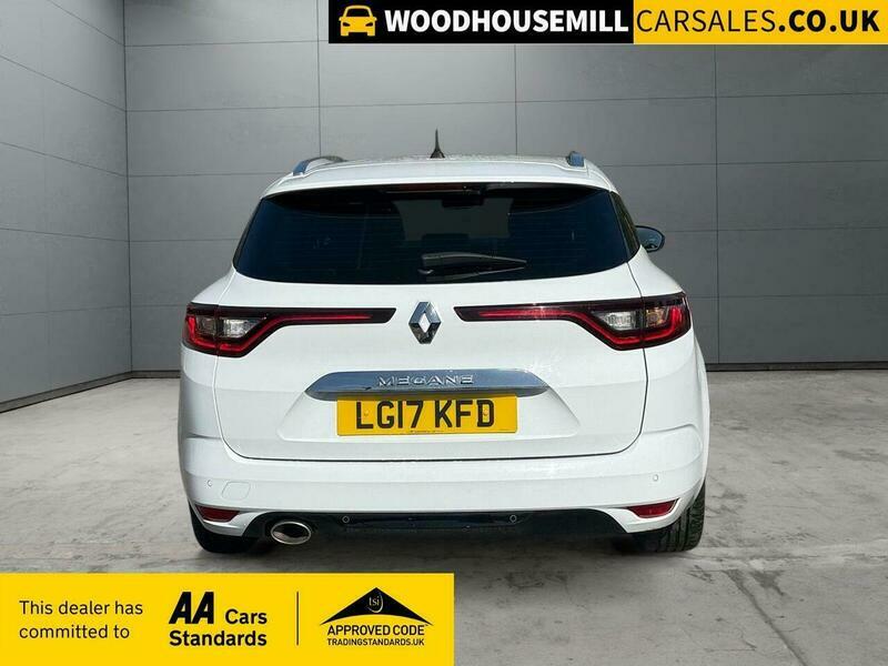 Renault Megane 1.5 Dci Dynamique Nav White #6